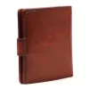 EL FORREST 874-29 RFID konyak férfi bőr pénztárca 9.5 x 10 x 2.5 cm