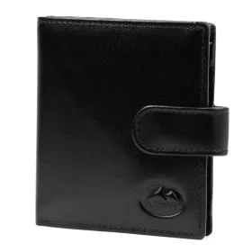   EL FORREST 874-67 RFID fekete férfi bőr pénztárca 9.5 x 10 x 2.5 cm