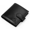 EL FORREST 874-67 RFID fekete férfi bőr pénztárca 9.5 x 10 x 2.5 cm