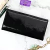 Pierre Cardin 02 LEAF-N 100 fekete női bőr pénztárca 18.5 x 10 x 3 cm