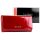 Pierre Cardin 02 LEAF-N 100 piros női bőr pénztárca 18.5 x 10 x 3 cm