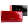 Pierre Cardin 02 LEAF-N 100 piros női bőr pénztárca 18.5 x 10 x 3 cm
