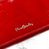 Pierre Cardin 02 LEAF-N 102 piros női bőr pénztárca 18.5 x 10 x 3 cm