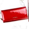 Pierre Cardin 02 LEAF-N 106 piros női bőr pénztárca 19 x 10 x 3 cm
