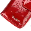 Pierre Cardin 02 LEAF-N 116 piros női bőr pénztárca 9.5 x 17 x 3.5 cm