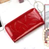 Pierre Cardin 02 LEAF-N 116 piros női bőr pénztárca 9.5 x 17 x 3.5 cm