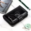 Pierre Cardin 02 LEAF-N 115 fekete női bőr pénztárca 9.5 x 13 x 3.5 cm