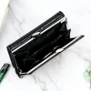 Pierre Cardin 02 LEAF-N 117 fekete női bőr pénztárca 12.5 x 8 x 3.5 cm