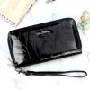 Pierre Cardin 02 LEAF-N 118 fekete női bőr pénztárca 20 x 11 x 4 cm
