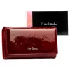 Pierre Cardin 02 LEAF-N 114 bordó női bőr pénztárca 17.5 x 9.5 x 3.5 cm