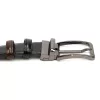 Nordee BN001 BLACK férfi fekete-barna kifordítható férfi bőr öv 130 cm