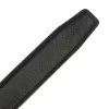 Nordee BA001 fekete autómatacsatos férfi bőr alkalmi öv 130 cm