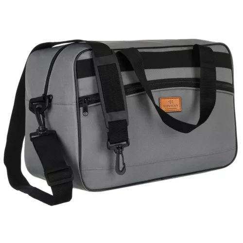 Rovicky R-TL15608 BLK szürke, Wizzair, Ryanair utazótáska, kézipoggyász 40 X 25 X 20 cm