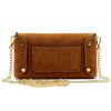 Luka 25-001 konyak női bőr válltáska 22 x 12.5 x 6 cm