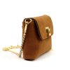 Luka 25-001 konyak női bőr válltáska 22 x 12.5 x 6 cm
