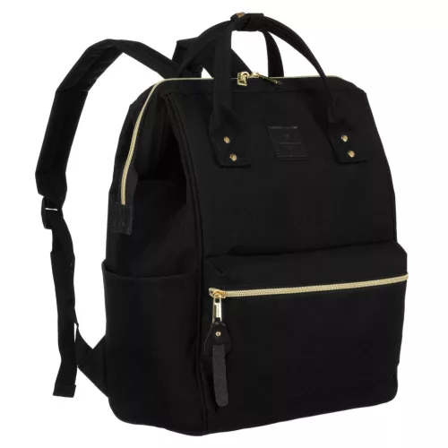 Peterson PTN ALFA BLACK fekete hátizsák, laptop és tablet tartóval