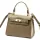 Luka 19-17 MN DOLLARO taupe női bőr kézitáska 23 x 19 x 12.5 cm