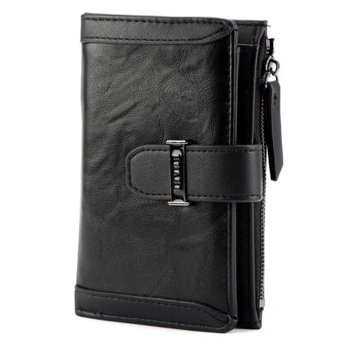 Eslee 99379 fekete női pénztárca 9.5 x 15.5 x 3.5 cm