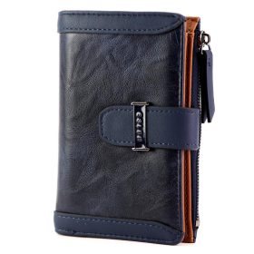 Eslee 99379 sötétkék női pénztárca 9.5 x 15.5 x 3.5 cm