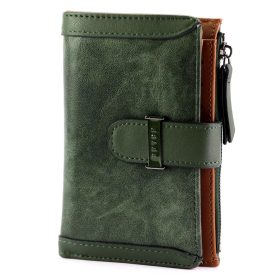 Eslee 99379 zöld női pénztárca 9.5 x 15.5 x 3.5 cm