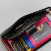 Peterson PTN D24-L-MNK fekete női bőr pénztárca 15 x 8.5 x 3 cm