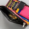 Peterson PTN D24-L-MNK fekete női bőr pénztárca 15 x 8.5 x 3 cm