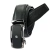 Pierre Cardin 659 HY09 férfi bőr öv 130 x 3.5 cm