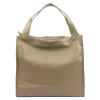 Gregorio 1725 DOLLARO taupe női bőr válltáska, shopper  39 x 38 x 14 cm