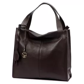  Gregorio 1725 DOLLARO női barna bőr válltáska, shoppertáska 39 x 38 x 14 cm