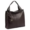 Gregorio 1725 DOLLARO női barna bőr válltáska, shoppertáska 39 x 38 x 14 cm