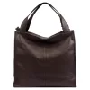 Gregorio 1725 DOLLARO női barna bőr válltáska, shoppertáska 39 x 38 x 14 cm
