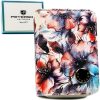 Peterson PTN PX33-PF1 színes virágmintás női pénztárca 12 x 9 x 2 cm