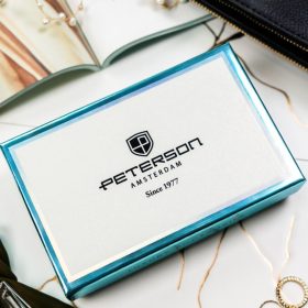   Peterson PTN PX23-PF1 színes virágmintás női pénztárca 14 x 9.5 x 3.5 cm