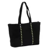 Luka 25-016 fekete női bőr válltáska 47 x 28 x 13 cm