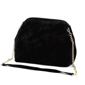 Luka 25-031 fekete női bőr válltáska 30 x 23 x 15 cm