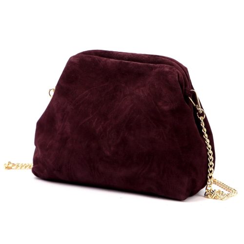 Luka 25-030 bordó női bőr válltáska 23 x 18 x 12 cm