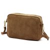 Luka 25-011 barna női bőr oldaltáska 22 x 15 x 9 cm