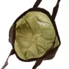 Luka 25-016 barna női bőr válltáska 47 x 28 x 13 cm