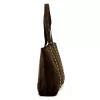 Luka 25-016 barna női bőr válltáska 47 x 28 x 13 cm