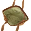 Luka 25-016 konyak női bőr válltáska 47 x 28 x 13 cm