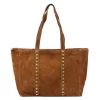 Luka 25-016 konyak női bőr válltáska 47 x 28 x 13 cm