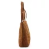 Luka 25-016 konyak női bőr válltáska 47 x 28 x 13 cm