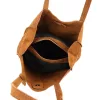 Luka 25-041 konyak női bőr válltáska 31 x 33 x 11 cm