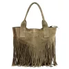Luka 25-012 drapp női bőr shopper táska 40 x 33 x 17 cm