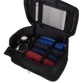   Peterson PTN BOCIAN fekete hátizsák - WizzAir, Ryanair kézipoggyász 40 x 25 x 20 cm