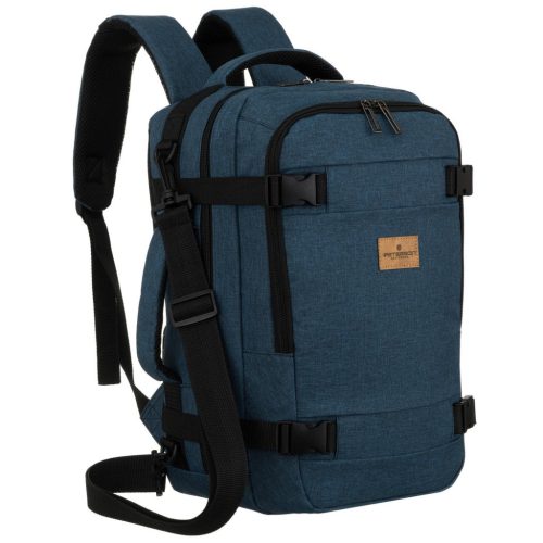 Peterson PTN SIKORKA sötétkék hátizsák - WizzAir, Ryanair kézipoggyász 40 x 25 x 20 cm