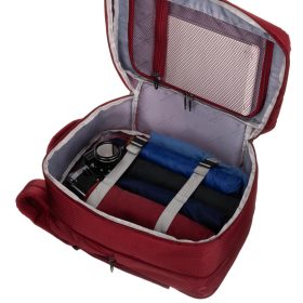   Peterson PTN BOCIAN bordó hátizsák - WizzAir, Ryanair kézipoggyász 40 x 25 x 20 cm