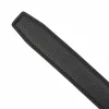 Nordee BA002 férfi fekete automata bőr öv, alkalmi viselet 130 x 3.5 cm
