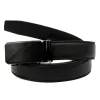 Nordee BA004 férfi fekete automata bőr öv 115 x 3,5 cm