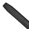 Nordee BA005 férfi fekete automata bőr alkalmi öv 120 x 3,5 cm
